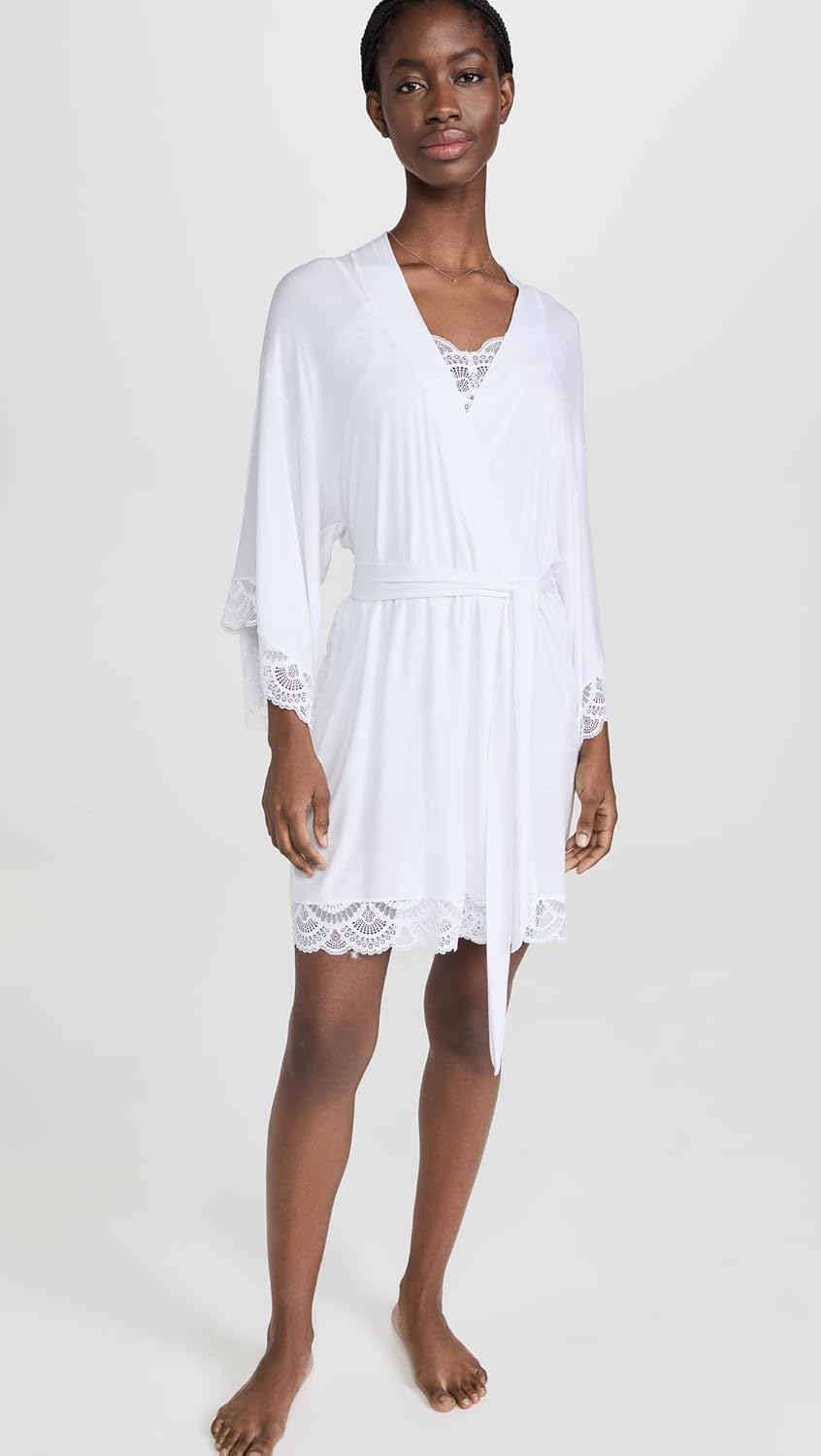 Eberjey Women's Mariana The Mademoiselle Kimono Robe - X-Large