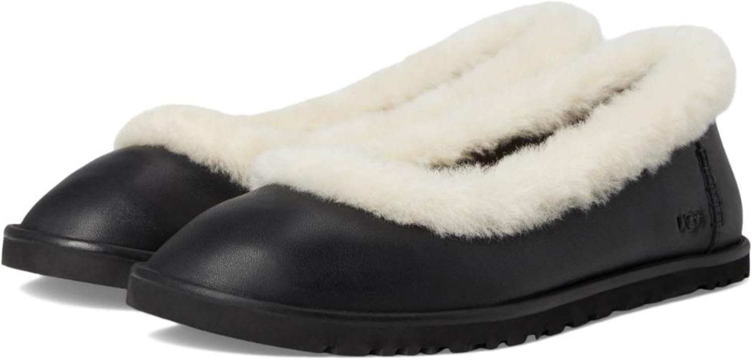UGG Women's Zora Leather Ballet Flat - Best Price