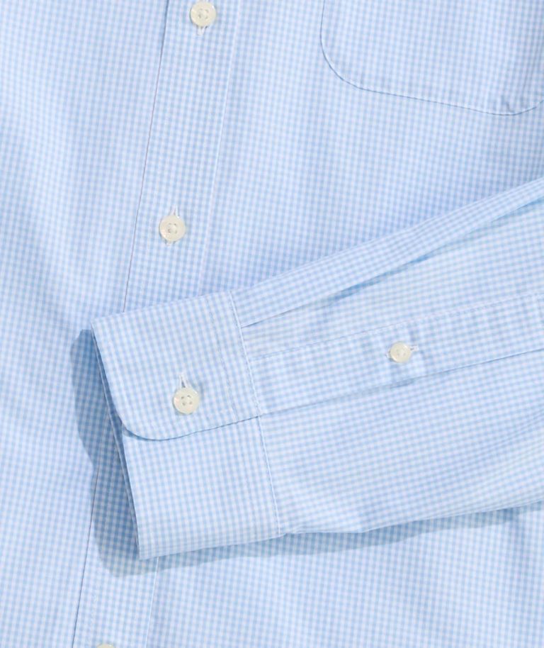 vineyard vines Mens Anegada Gingham Perfect Wash Poplin Shirt