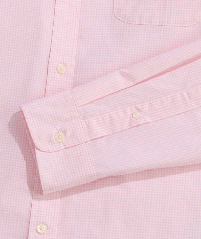 vineyard vines Mens Anegada Gingham Perfect Wash Poplin Shirt
