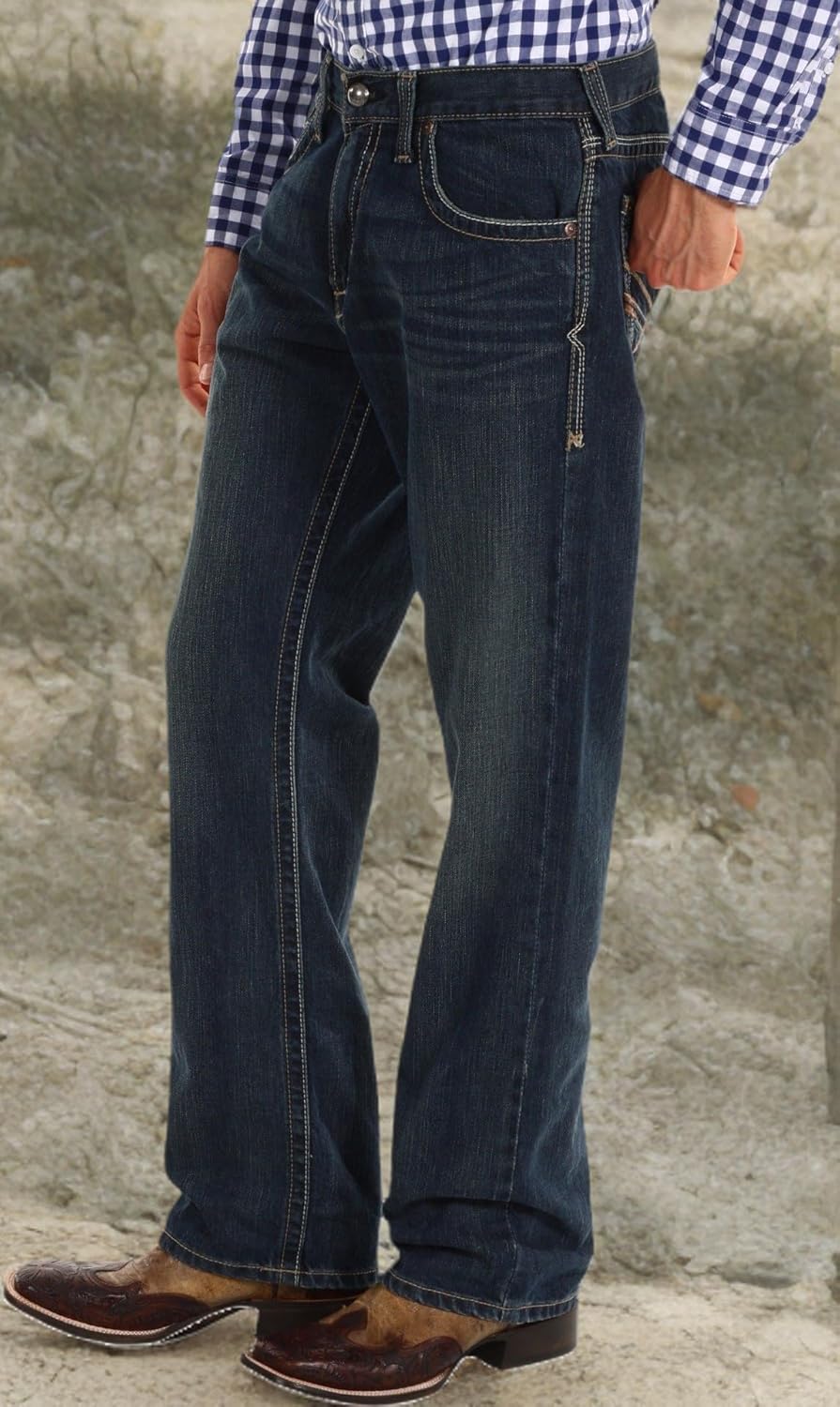 ARIAT M5 Arrowhead Low Rise Straight Leg Jean - Best Price