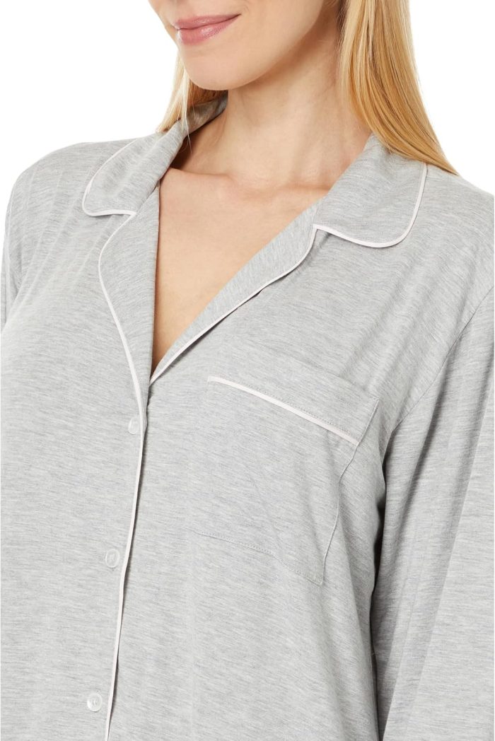 Eberjey Gisele Classic Women's Pajama Sleepshirt - Medium, Heather